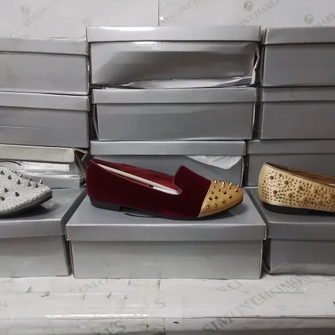 LOT OF 15 ASSORTED PAIRS OF CASANDRA SHOES - VARIOUS SIZES
