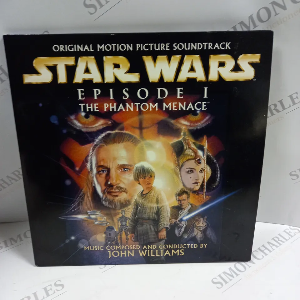 START WARS EPISODE I THE PHANTOM MENACE SOUNDTRACK VINYL 