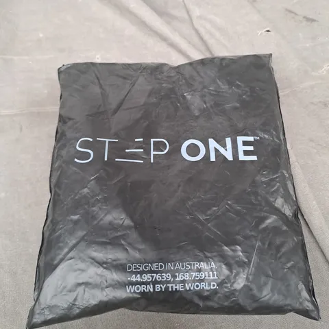 STEP ONE MENS BOXER BRIEFS - LARGE - BLACK