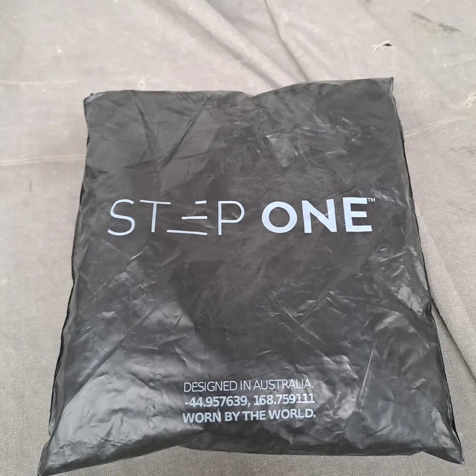 STEP ONE MENS BOXER BRIEFS - LARGE - BLACK