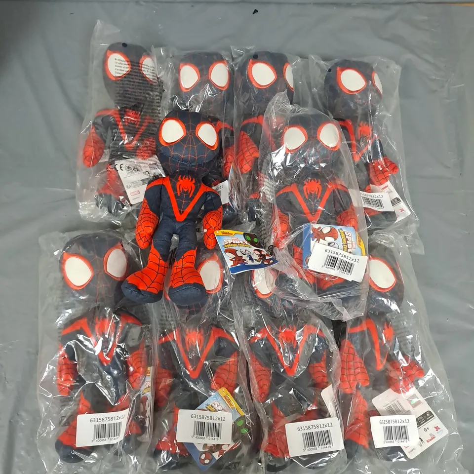 10 DISNEY JUNIOR SPIDERMAN PLUSH 25CM