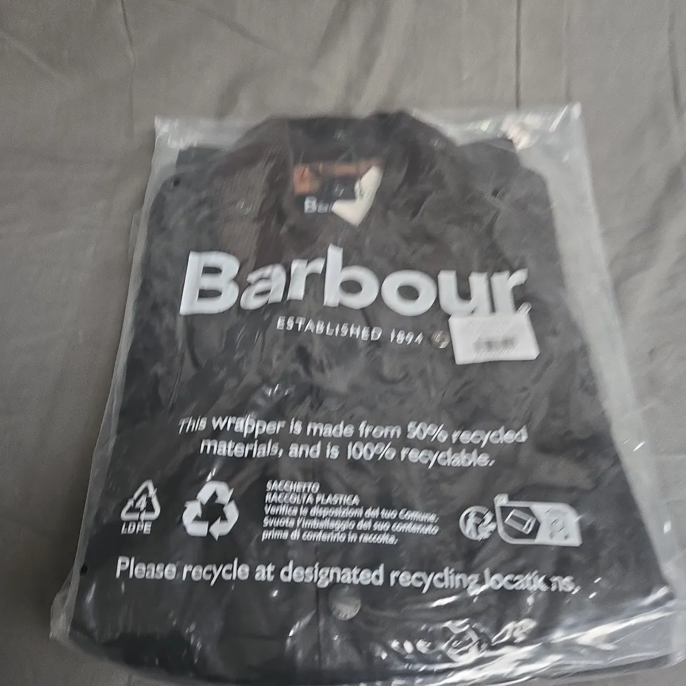 BAGGED BARBOUR BEAUFORT WAX COAT SIZE 40