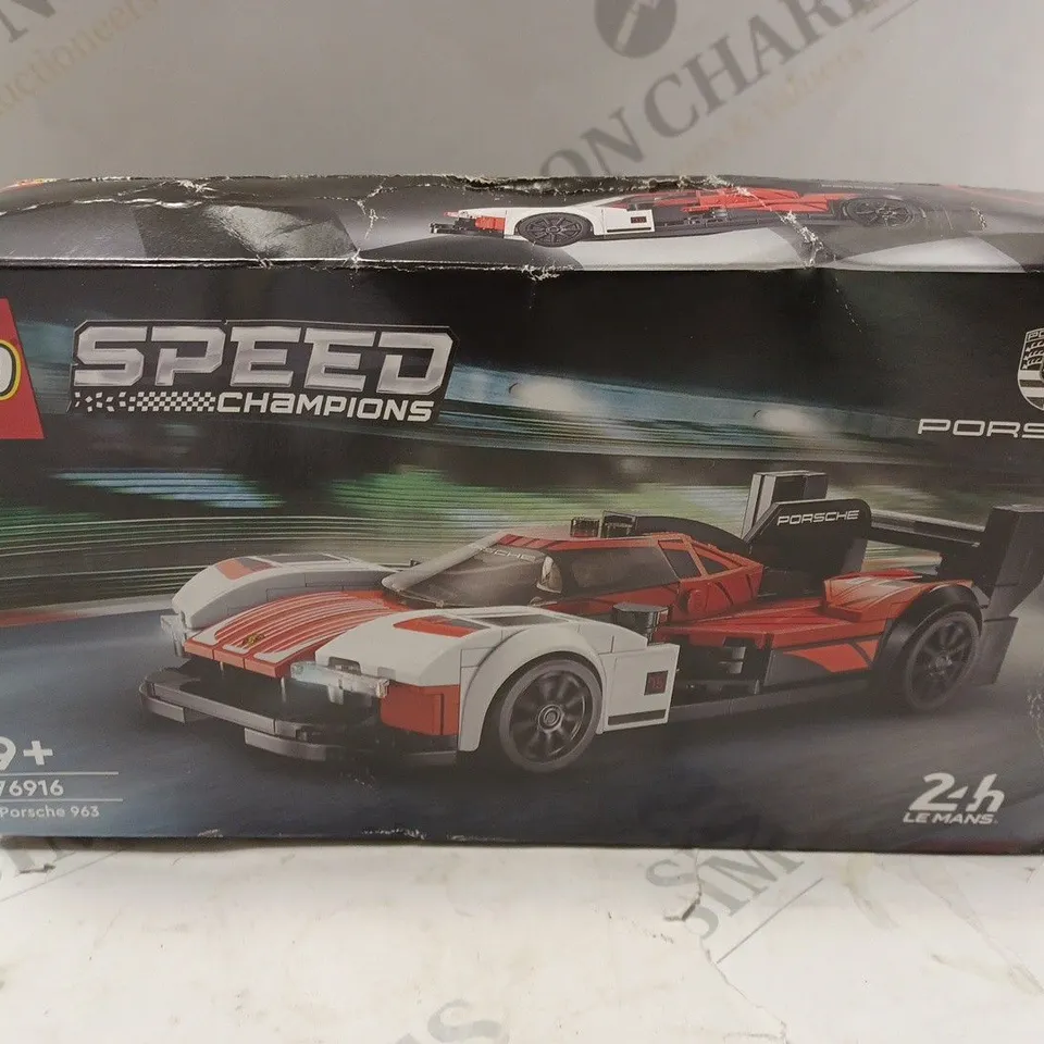 BOXED LEGO 76916 SPEED CHAMPIONS PORSCHE RRP £19.99