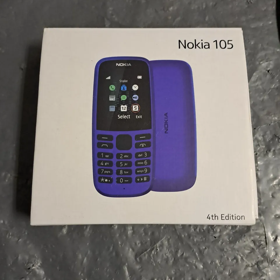 BOXED NOKIA 105 4TH GEN PHONE IN PINK - TA-1203