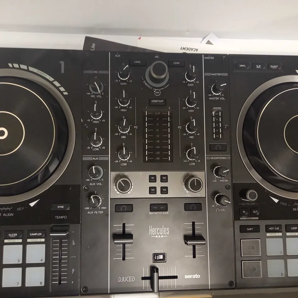 HERCULES DJCONTROL INPULSE 500: 2-DECK USB DJ CONTROLLER