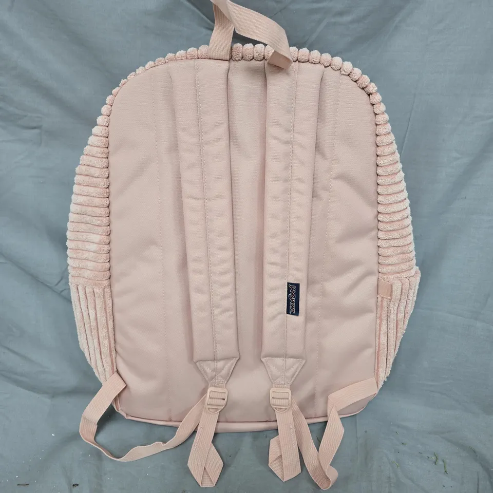 JANSPORT SUPERBREAK PLUS FX SURREAL CORDUROY MISTY ROSE BACKPACK 26L