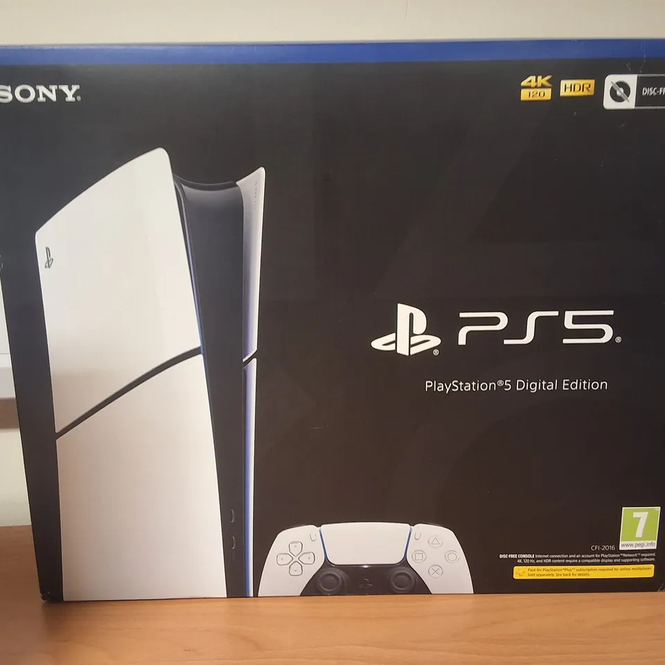 BOXED SONY PLAYSTATION 5 DIGITAL EDITION 1TB CONSOLE - CFI-2016