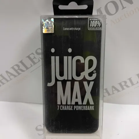 BOXED JUICE MAX 7 CHARGE POWERBANK 