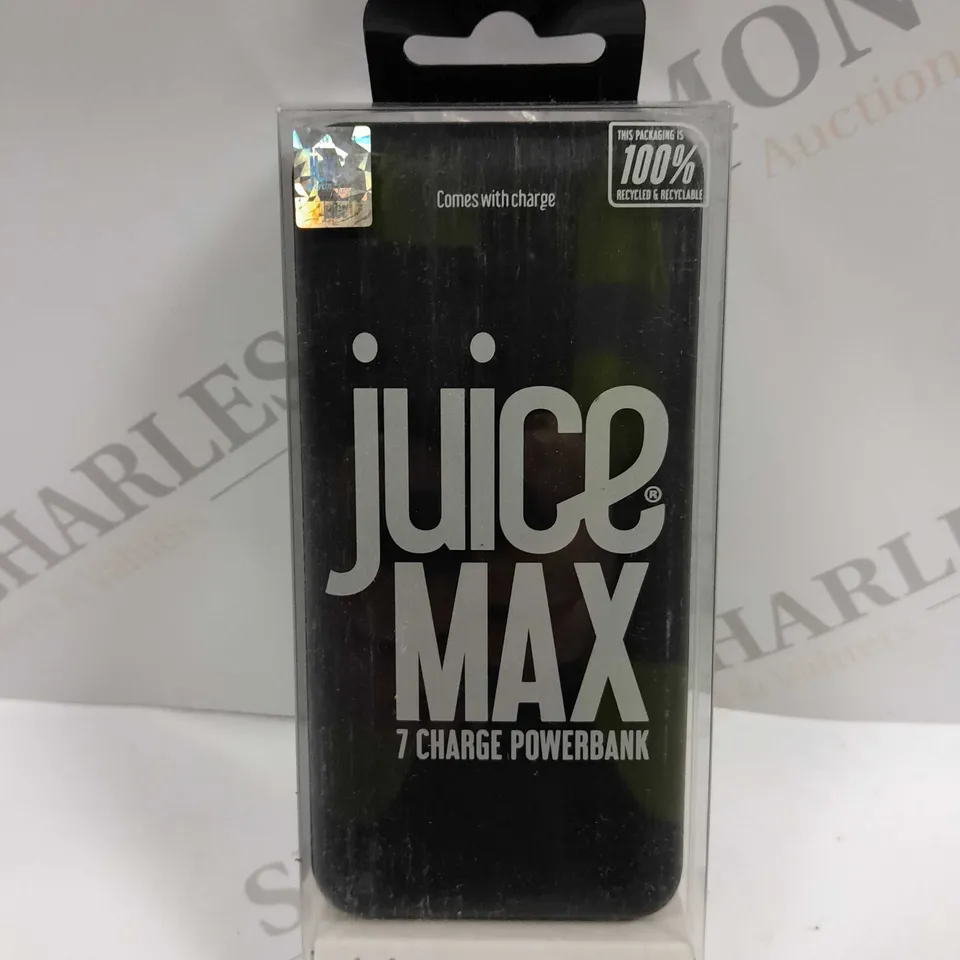 BOXED JUICE MAX 7 CHARGE POWERBANK 