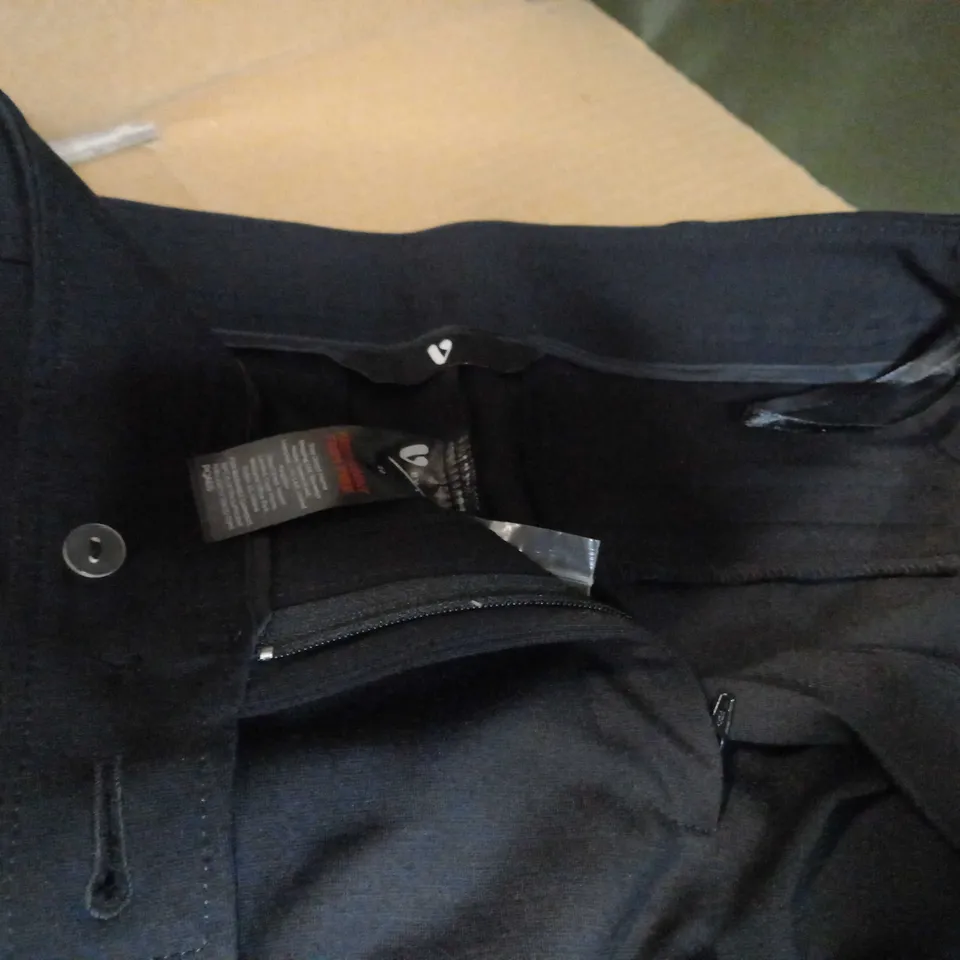 V BLACK BOOT CUT TROUSERS - SIZE 10