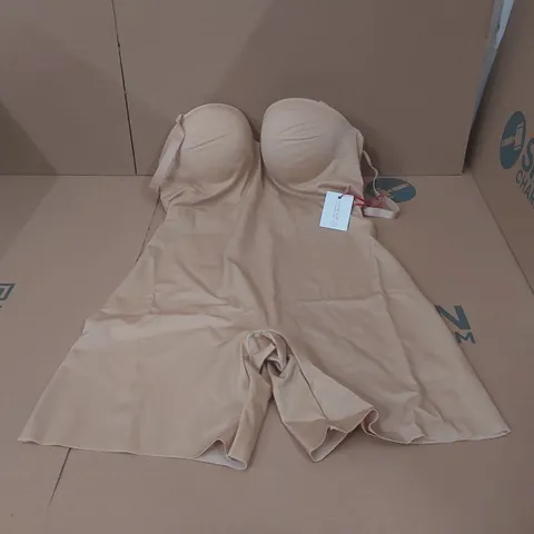 BOX CONTAINING APPROXIMATELY 4x BRAND NEW MAGISCULPT ALMOND BODYSUITS - SIZE 36E