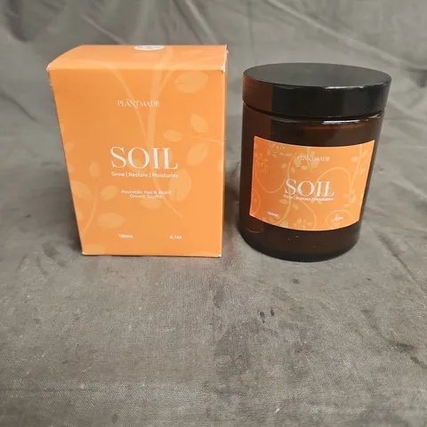BOXED PLANTMADE SOIL HAIR & BEARD GROWTH SOUFFLE 180ML