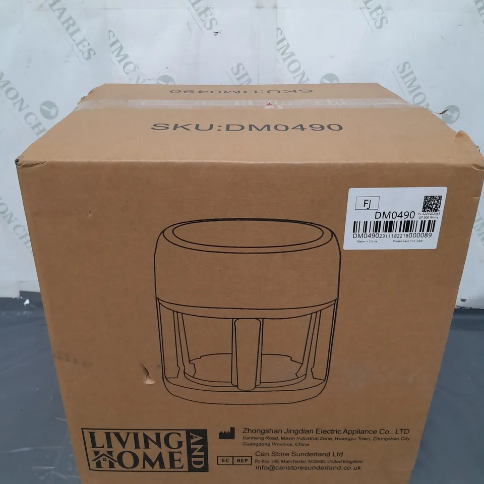 BOXED LIVING & HOME AIR FRYER