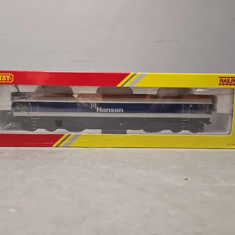 BOXED HORNBY RAILROAD 00 GAUGE HANSON CLASS 59 VILLAGE OF WHATLEY