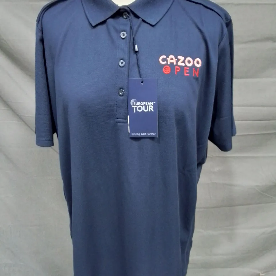 CAZOO PEN BRANDED EUROPEAN TOUR POLO - XL