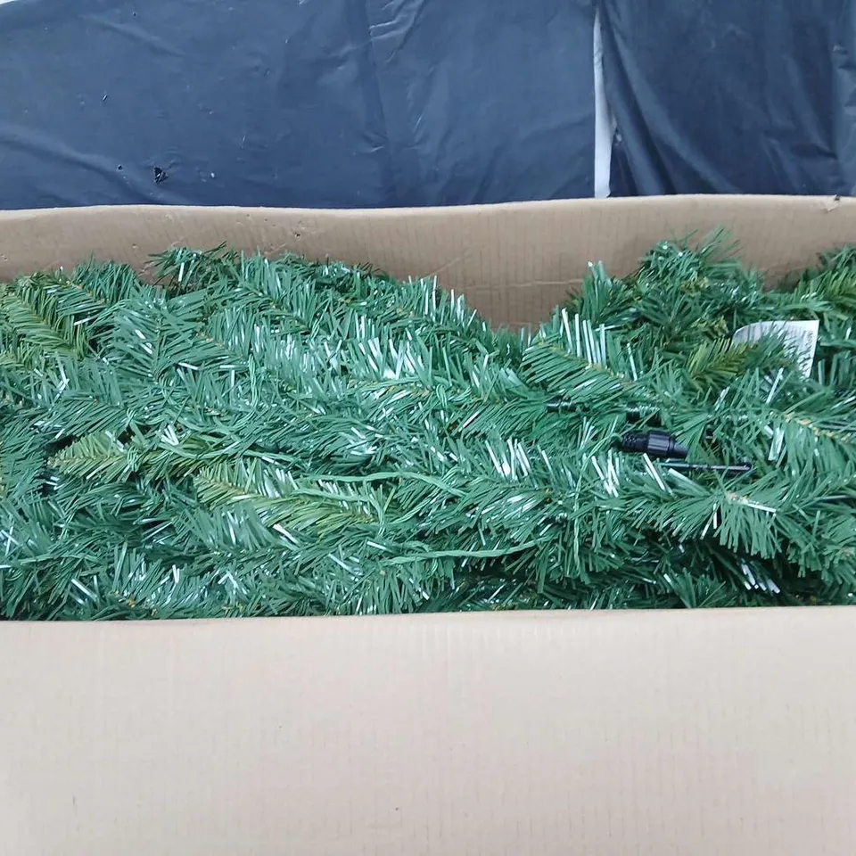 BOXED 7FT BELVEDERE PRE LIT MULTIFUNCTION CHRISTMAS TREE - COLLECTION ONLY