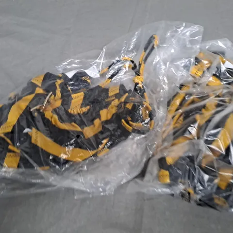 BOX OF APPROX 30 ASSORTED GOLD STRIPE BIKINIS - COLLECTION ONLY - SIZES VARY 