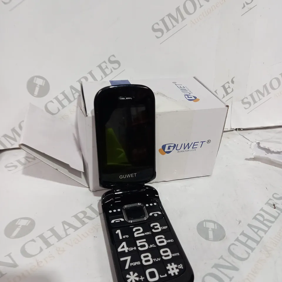 GUWET UNLOCKED GSM FLIP MOBILE PHONE, BIG BUTTON PHONES FOR ELDERLY