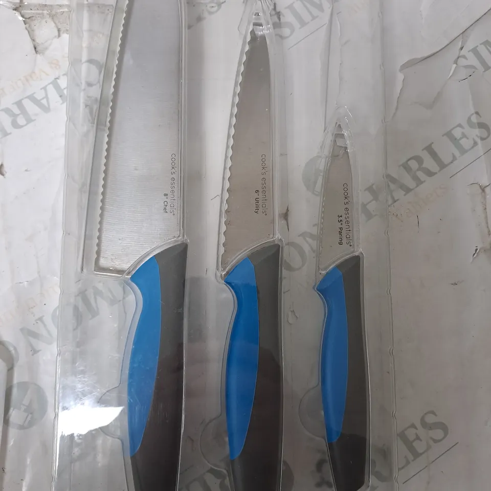 SET OF 3 KITCHIN KNIFS 