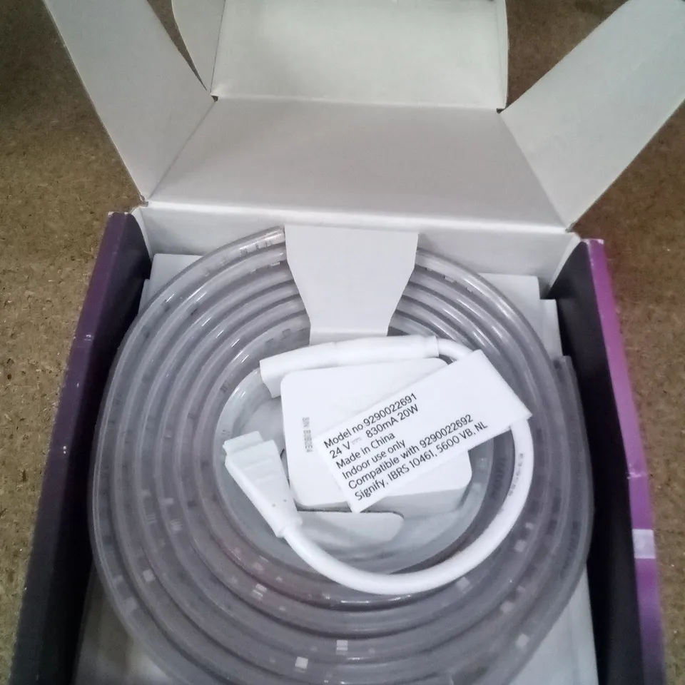 BOXED PHILLIPS HUE 2M WHITE AND COLOUR AMBIANCE STRIP