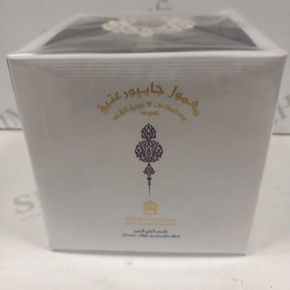 BOXED AND SEALED MAAMOUL JAIPUR ANTIQUE TAEF ROSE AND VETIVER OUD 60G