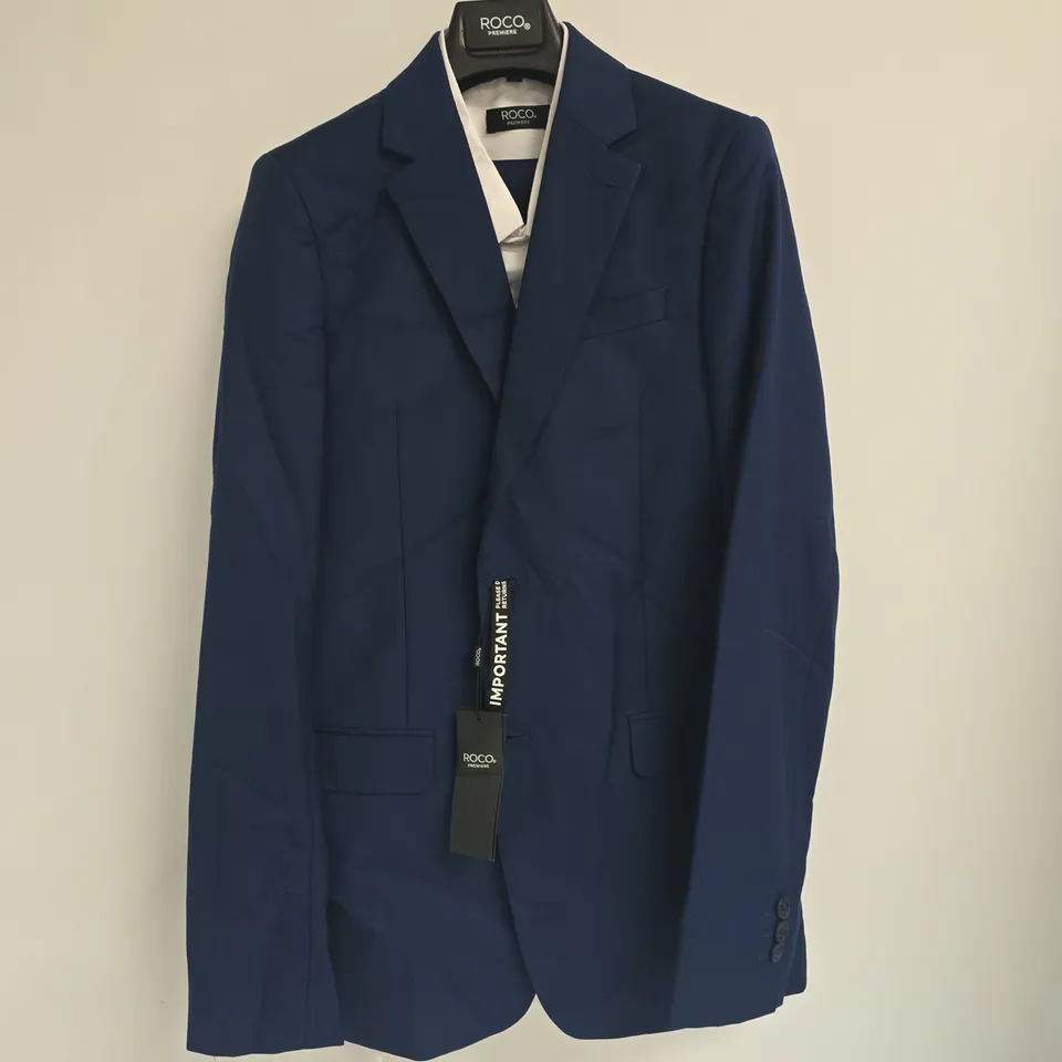 ROCO MONACO SUIT SET IN BLUE - UK 15