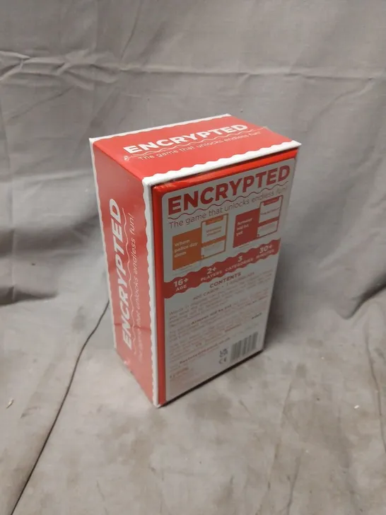 Lot 2021: SEALED ENCRYPTED – THE UK PARTY WORD GAME (BOXED) - 5491866 ...