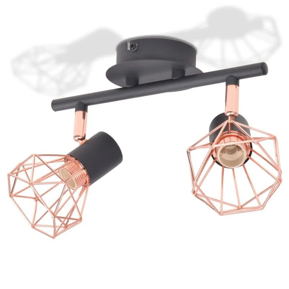 BOXED SIRIUS 2 LIGHT CEILING SPOTLIGHT 
