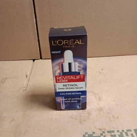 L'OREAL PARIS NIGHT REVITALIFT LASER RETINOL DEEP WRINKLE SERUM 30ML