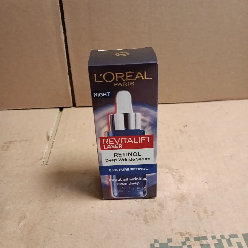 L'OREAL PARIS NIGHT REVITALIFT LASER RETINOL DEEP WRINKLE SERUM 30ML