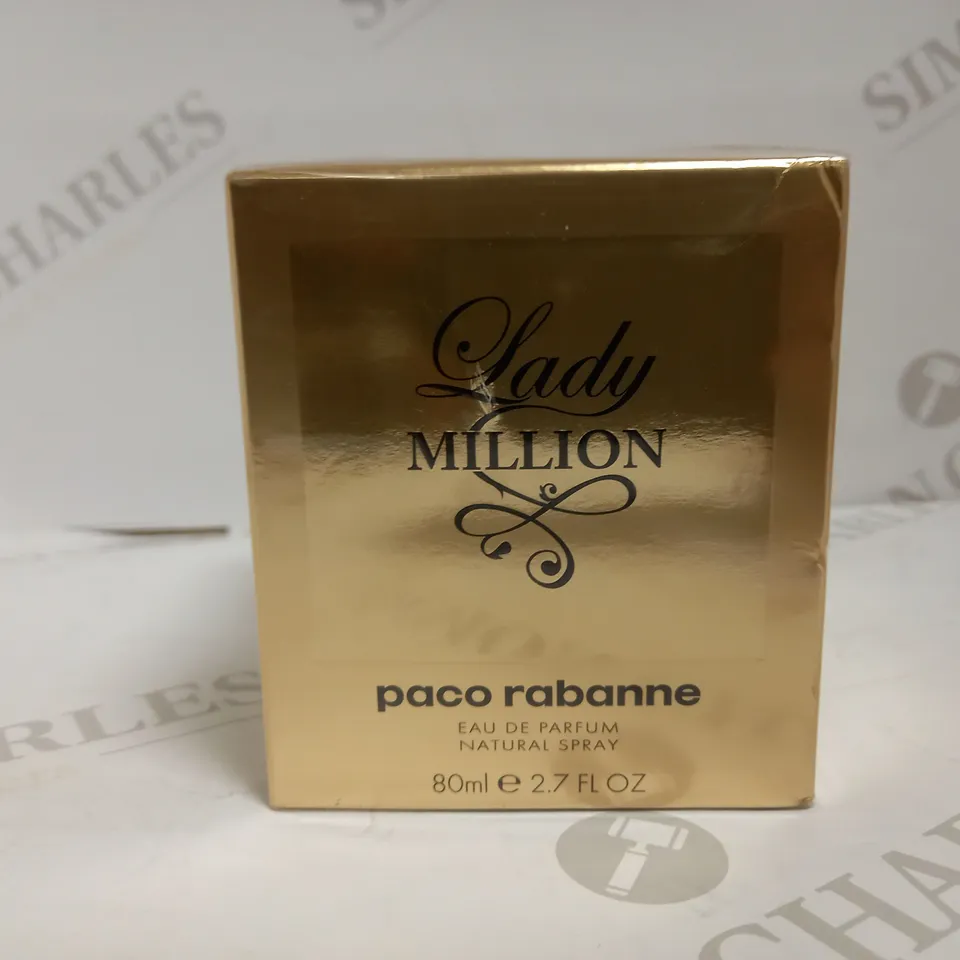 PACO RABANNE LADY MILLION 80ML EDT RRP £100
