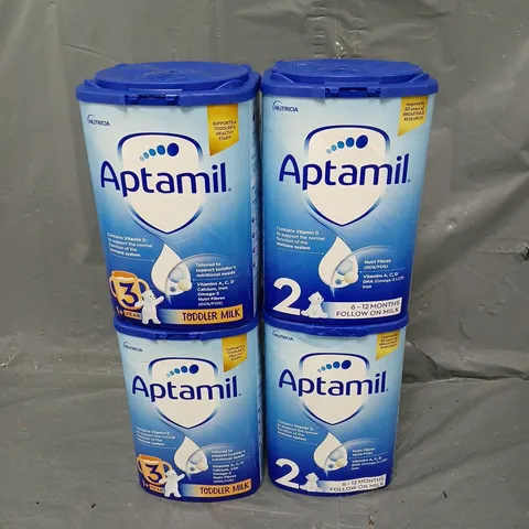 4X APTAMIL TODDLER MILK AND FOLLOW ON MILK 