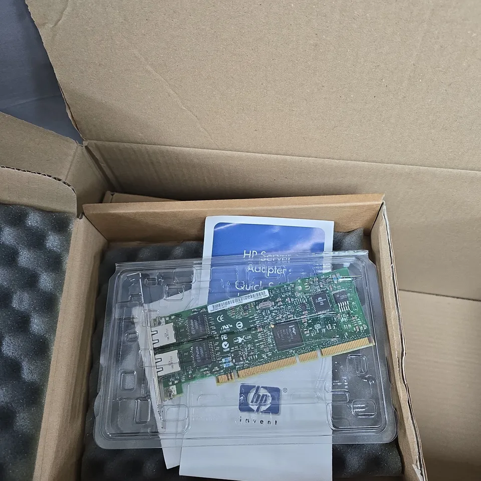 HP NC7170 SERVER ADAPTER PCIE CARD – IN ANTI-STATIC PACKAGING