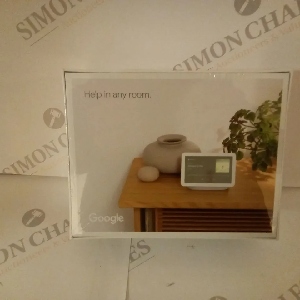 BRAND NEW BOXED GOOGLE NEST HUB, 7" DISPLAY SCREEN, 2ND GENERATION