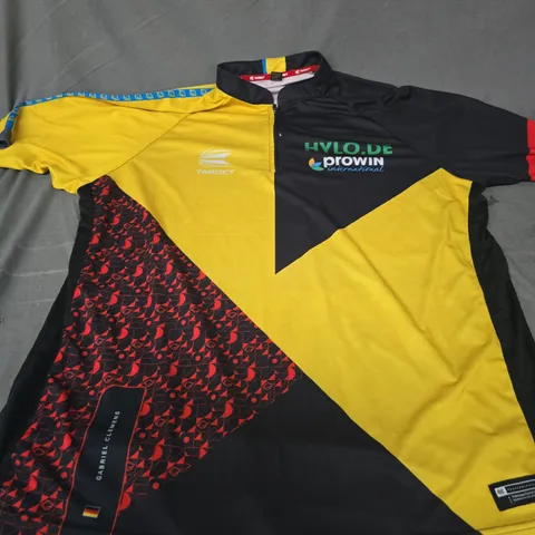 TARGET GABRIEL CLEMENS PROFESSIONAL PLAYER SERIES DARTS JERSEY - MEN'S UK 3XL