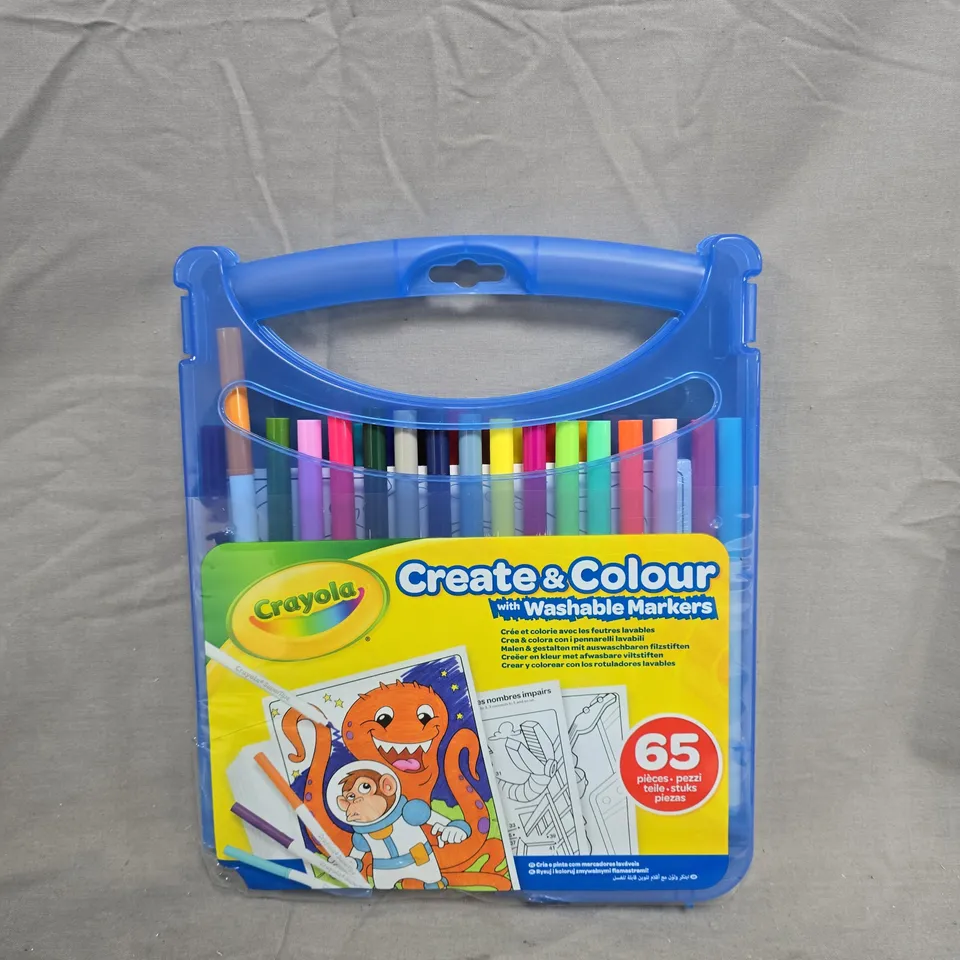 GRADE 1 CRAYOLA WASHABLE MARKERS SET RRP £15.99