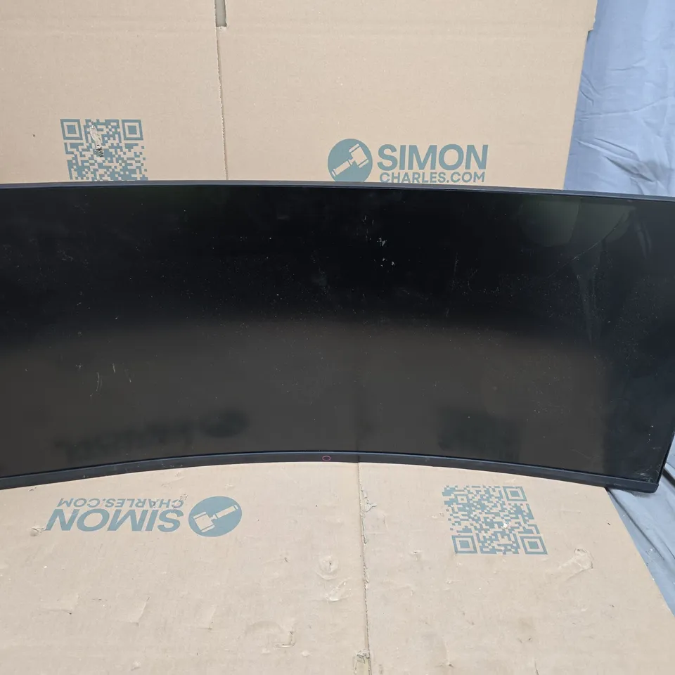 COOLER MASTER 35" CURVED COMPUTER MONITOR – BLACK ULTRAWIDE DISPLAY (STAND INCLUDED) UNBOXED 