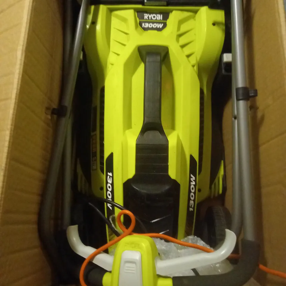 RYOBI 1300W CORDED LAWNMOWER RRP £99.99