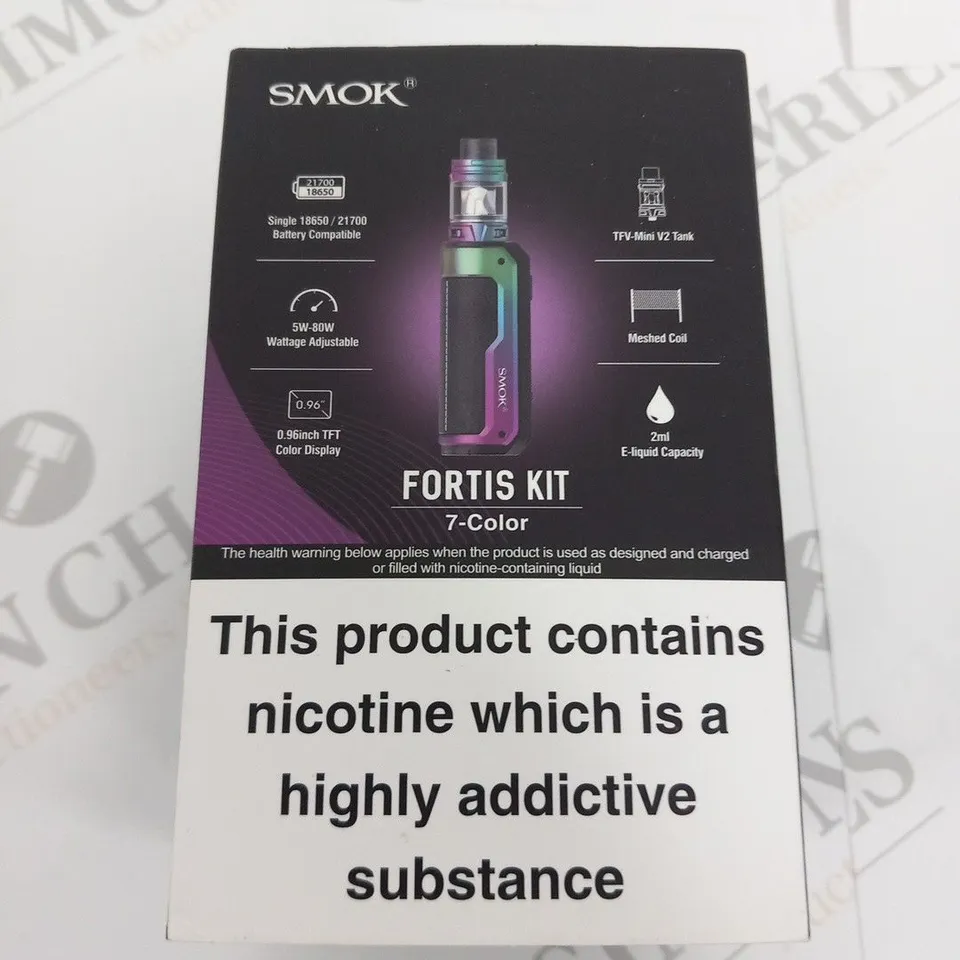 BOXED SMOK FORTIS KIT 7 COLOUR