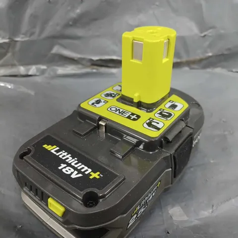 RYOBI ONE 18V LITHIUM+ 2.5AH