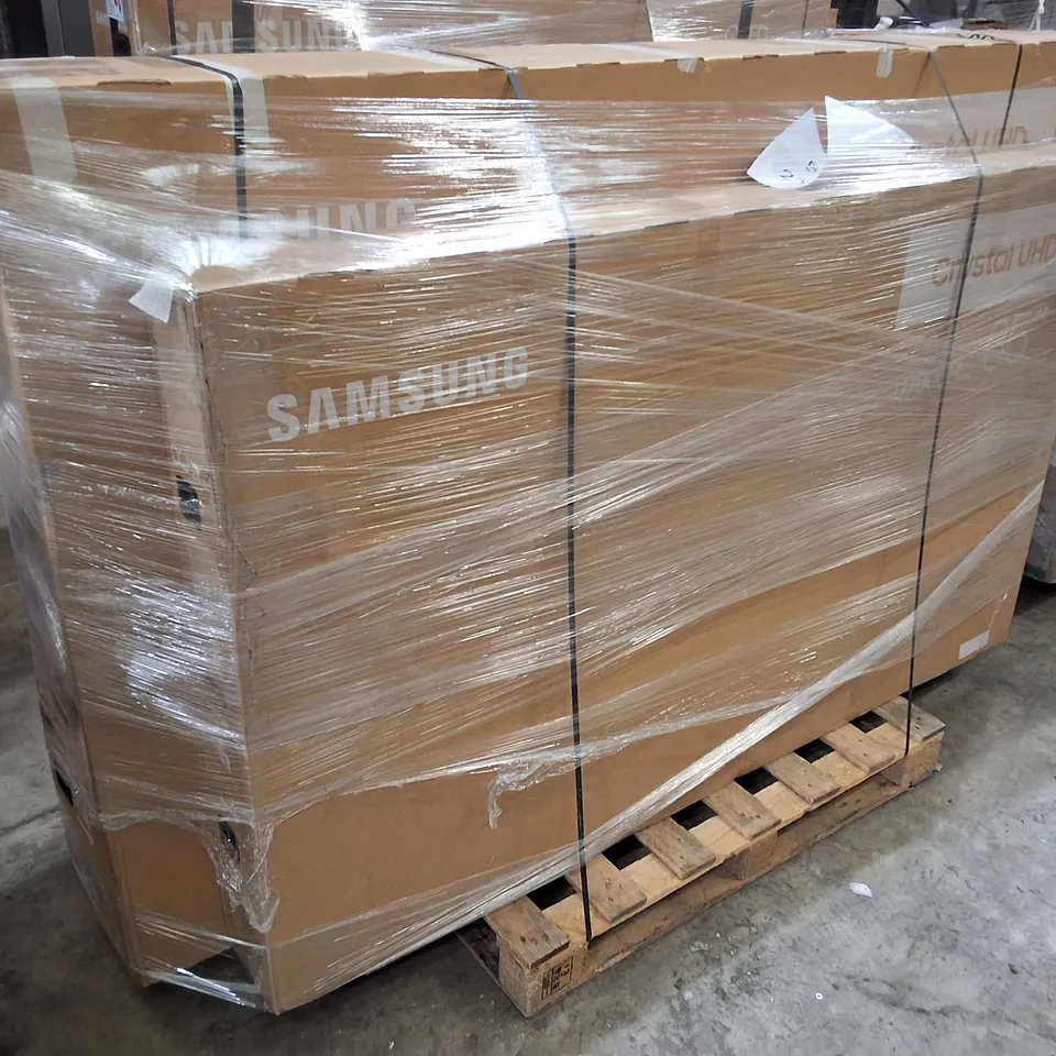 PALLET CONTAINING 4 ASSORTED DAMAGED TVS