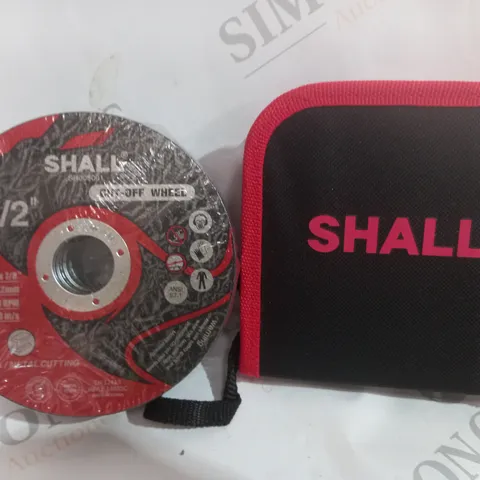 SHALL 25-PACK CUT OFF WHEELS, 115 X 1.2 X 22.2 MM