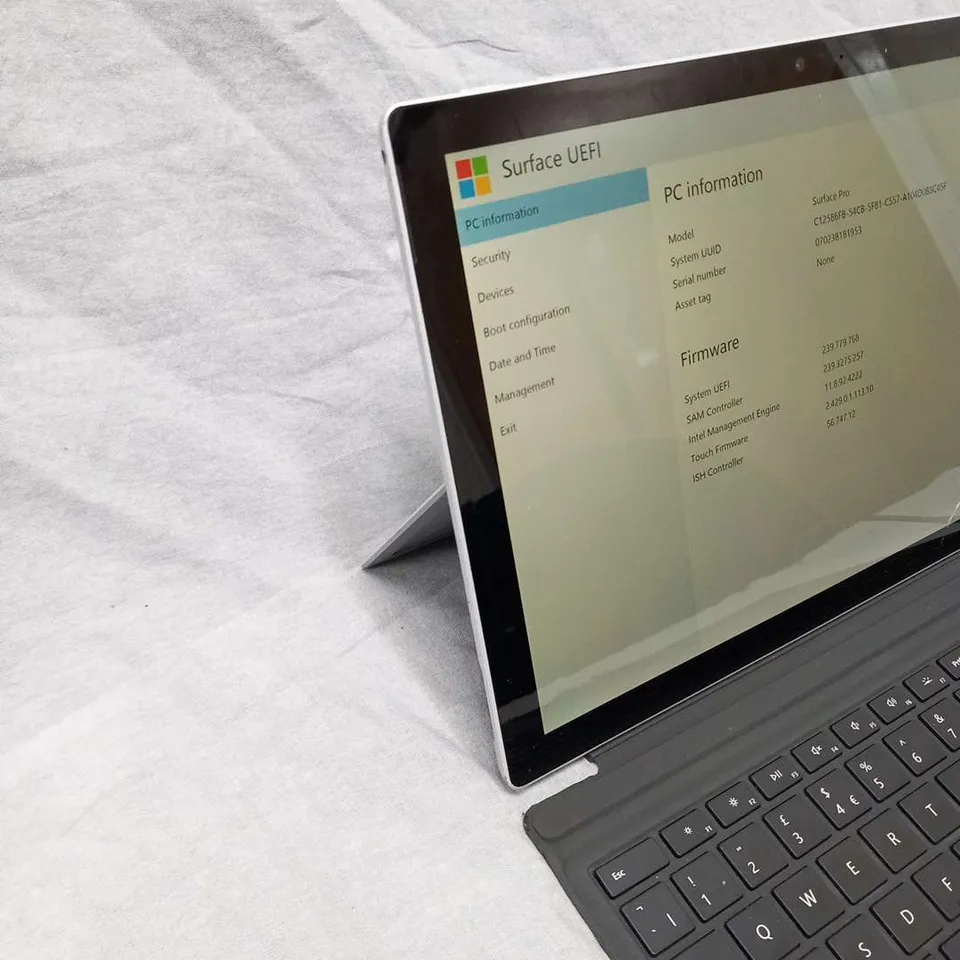 MICROSOFT SURFACE PRO 256GB