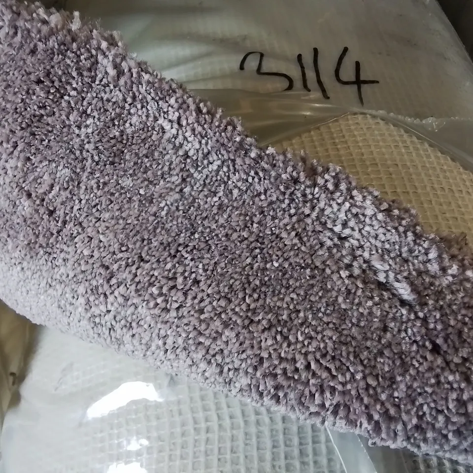 QUALITY ROLL OF CLASSIC CHARM HEATHER CARPET IN PINK PANACHE - LENGTH 6.3M X WIDTH 5M