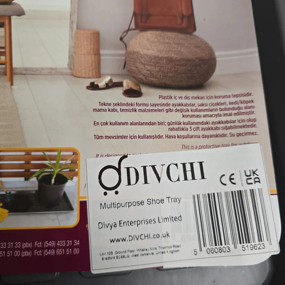 DIVCHI MULTIPURPOSE SHOE TRAY – 35X70 CM