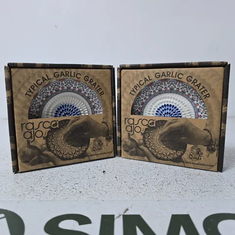 TYPICAL GARLIC GRATER – SET OF 2 IN ORIGINAL PACKAGING