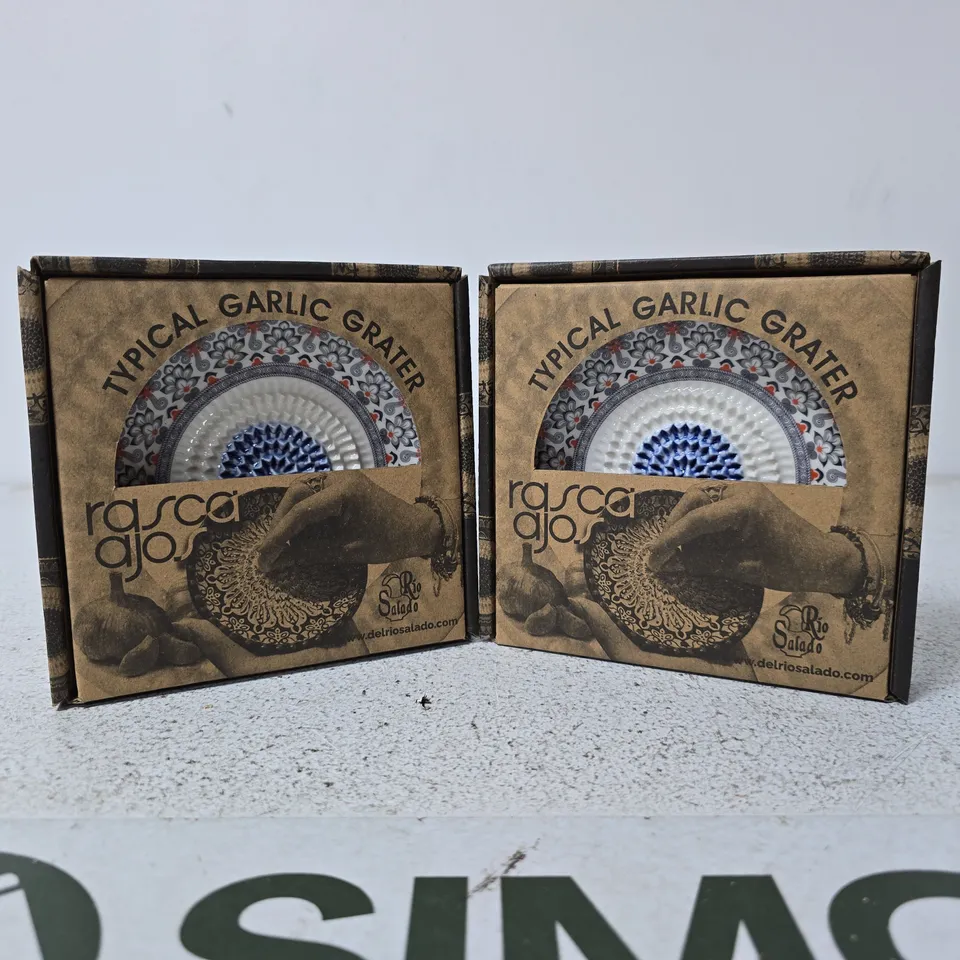 TYPICAL GARLIC GRATER – SET OF 2 IN ORIGINAL PACKAGING