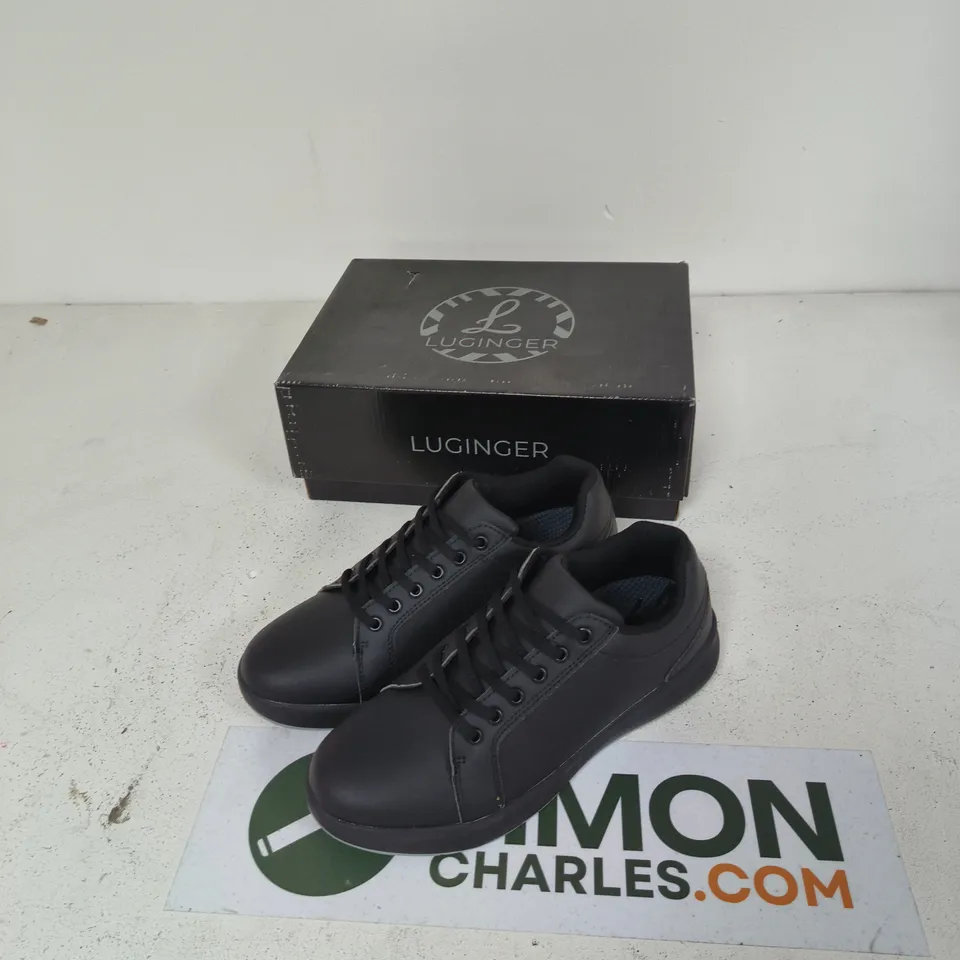 LUGINGER SNEAKERS – BLACK, EU 40 (UK 6) 