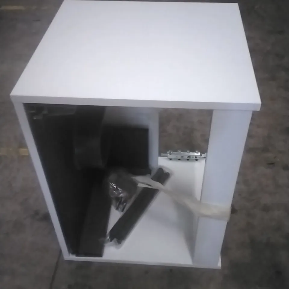 BOXED MODENA WH 1 DRAWER CARCASS 600MM GLOSS WHITE