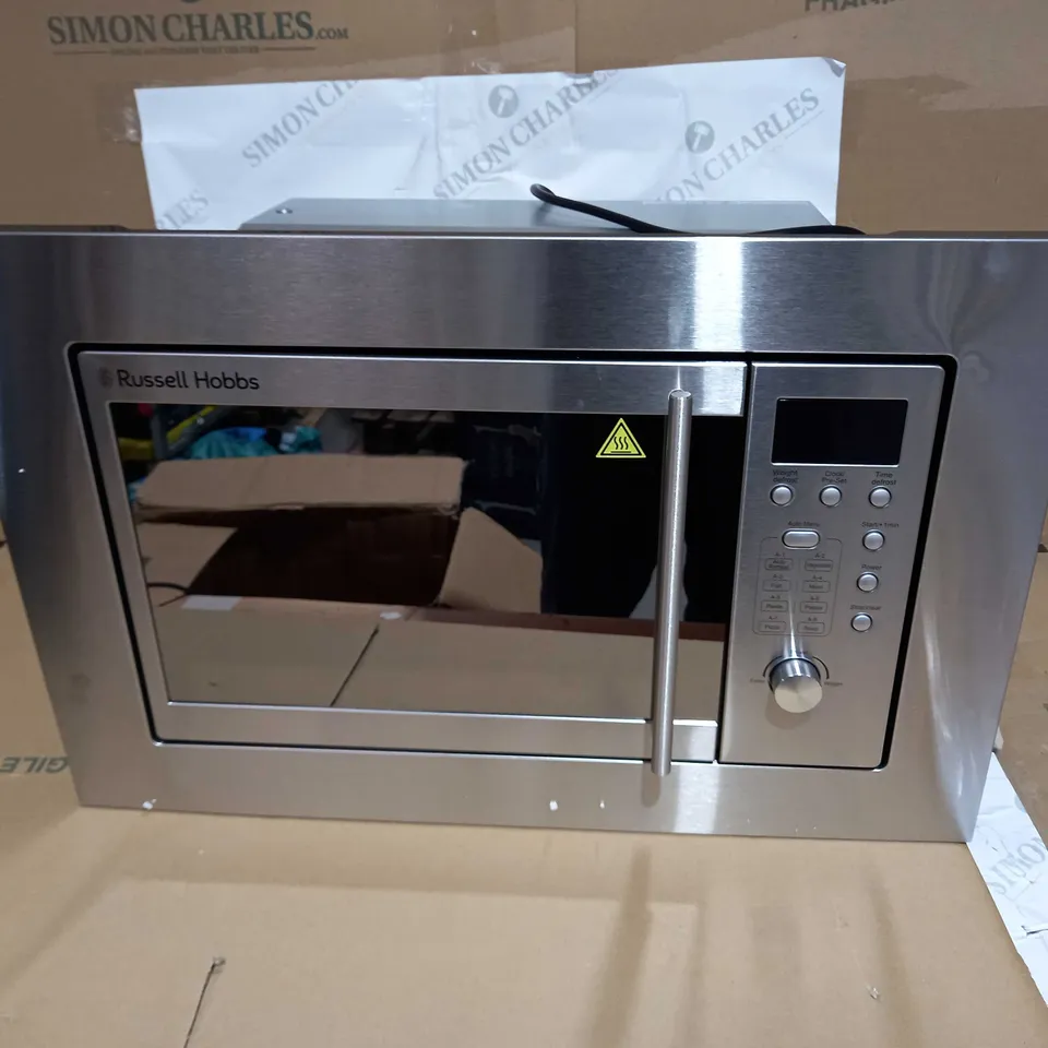 RUSSELL HOBBS RHBM2001 BUILT IN 20 LITRE DIGITAL MICROWAVE